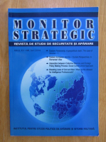 Anticariat: Revista Monitor Strategic, anul XV, nr. 3-4, 2014