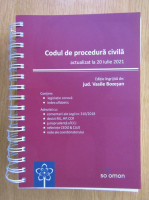 Vasile Bozesan - Codul de procedura civila actualizat la 20 iulie 2021