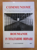 Communisme, nr. 91-92, 2007