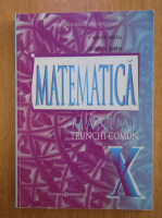 Marius Burtea - Matematica. Manual pentru clasa a X-a. Trunchi comun