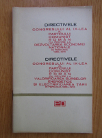 Anticariat: Directivele congresului al IX-lea al P. C. R. 1966