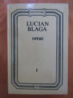 Anticariat: Lucian Blaga - Opere (volumul 1)