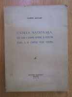 Pamfil Seicaru - Unirea Nationala 