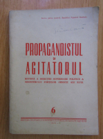 Anticariat: Revista Propagandistul si Agitatorul, nr. 6, martie 1959