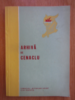 Arhiva de cenaclu