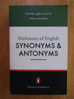 Dictionary of English Synonyms and Antonyms 