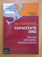Maranda Lint - Matematica. Capacitate 2000