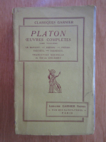 Platon - Oeuvres completes (volumul 3)