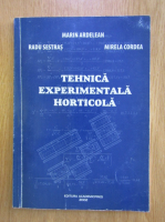 Marin Ardelean - Tehnica experimentala horticola 