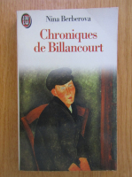 Nina Berberova - Chroniques de Billancourt 