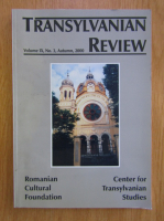 Anticariat: Transylvanian Review, vol. IX, nr. 3, toamna 2000