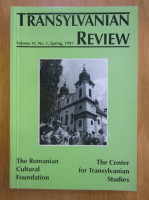 Anticariat: Transylvanian Review, vol. VI, nr. 1, primavara 1997
