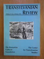 Transylvanian Review, vol. VI, nr. 4, iarna 1997