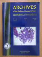 Anticariat: Archives of the Balkan Medical Union, volumul 50, nr. 4, decembrie 2015