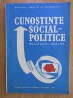 Cunostinte social-politice. Manual pentru clasa a X-a