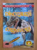 Dinozaurii carnivori. Carte de colorat