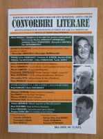 Revista Convorbiri literare, nr. 5, mai 2009