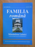 Anticariat: Revista Familia romana, anul 14, nr. 3, septembrie 2013