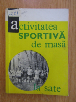 Activitate sportiva de masa la sate