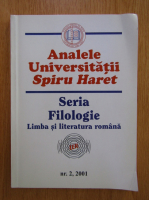 Anticariat: Analele Universitatii Spiru Haret, seria Filologie, nr. 2, 2001