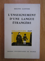 Helene Gantier - L'enseignement d'une langue etrangere