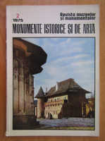 Anticariat: Revista Monumente istorice si de arta, nr. 2, 1975