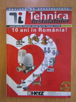 Revista Tehnica Instalatiilor, anul VIII, nr. 6, 2008