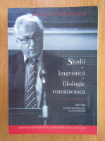 Rudolf Windisch - Studii de lingvistica si filologie romaneasca