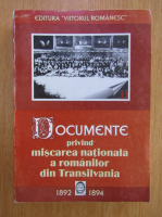 Anticariat: Serban Polverejan - Documente privind miscarea nationala a romanilor din Transilvania