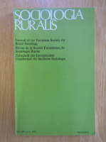 Anticariat: Sociologia Ruralis, vol. XIX, nr. 1, 1979