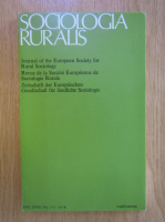 Sociologia Ruralis, vol. XVIII, nr. 2-3, 1978