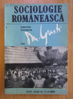 Sociologie Romaneasca, nr. 3-4, 1990