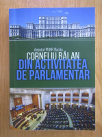 Corneliu Balan - Din activitatea de parlamentar