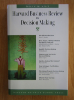 Harvard Business Review on Decision Making