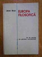 Jean Brun - Europa filosofica