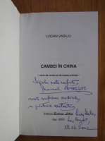 Anticariat: Lucian Vasiliu - Cambei in China (cu autograful autorului)