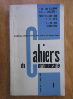 Anticariat: Cahiers du Communisme, anul 33, nr. 1, ianuarie 1957