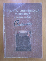 Eugeniu Certan - Istoria universala moderna 1640-1850