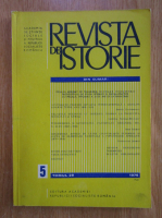 Revista de Istorie, tomul 29, nr. 5, mai 1976