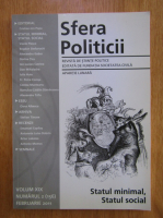 Anticariat: Revista Sfera Politicii, anul XIX, nr. 2, 2011