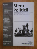 Anticariat: Revista Sfera Politicii, anul XVII, nr. 139, 2009