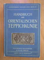 Rudolf Neugebauer - Handbuch der Orientalischen Teppichkunde