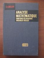 G. Chilov - Analyse mathematique. Fonctions de plusieurs variables reelles