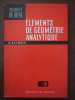 N. Efimov - Elements de geometrie analytique