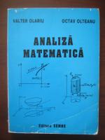 Valter Olariu, Octav Olteanu - Analiza matematica