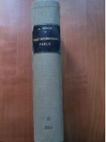 A. Bonde - Droit international public (1926)
