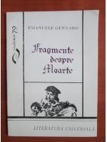 Emanuele Gennaro - Fragmente despre moarte