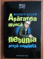 Anticariat: Woody Allen - Apararea invoca nebunia