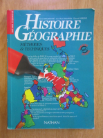 Daniel Dieudonne - Histoire. Geographie. Methodes et Techniques