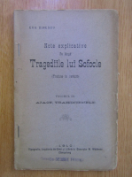 Anticariat: Eugeniu Dinescu - Note explicative pe langa Tragediile lui Sofocle (volumul 3)